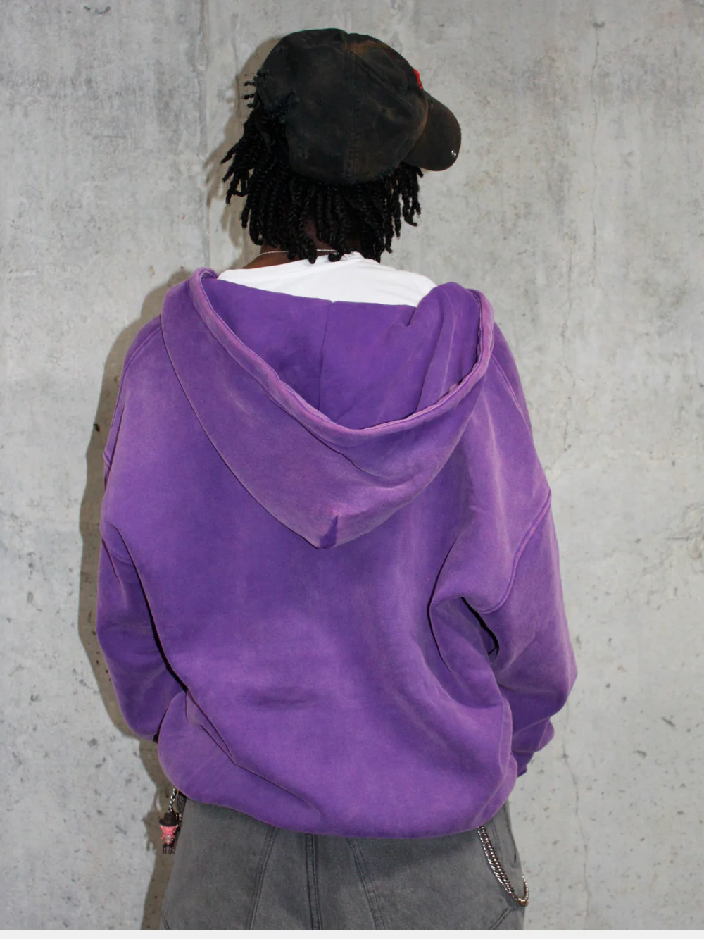 Heavyweight Washed Zip-up - Image 3