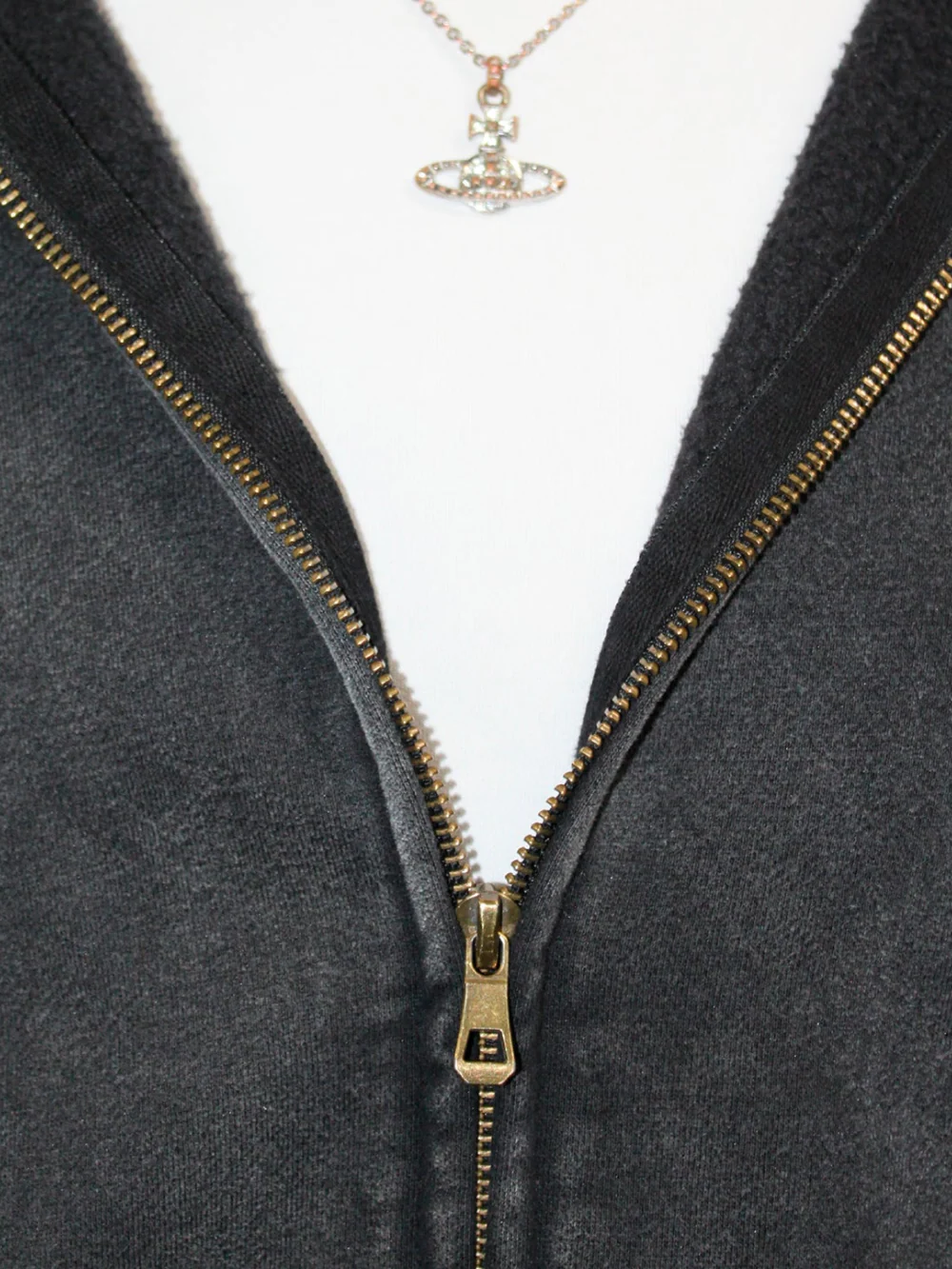 Heavyweight Washed Zip-up - Image 4