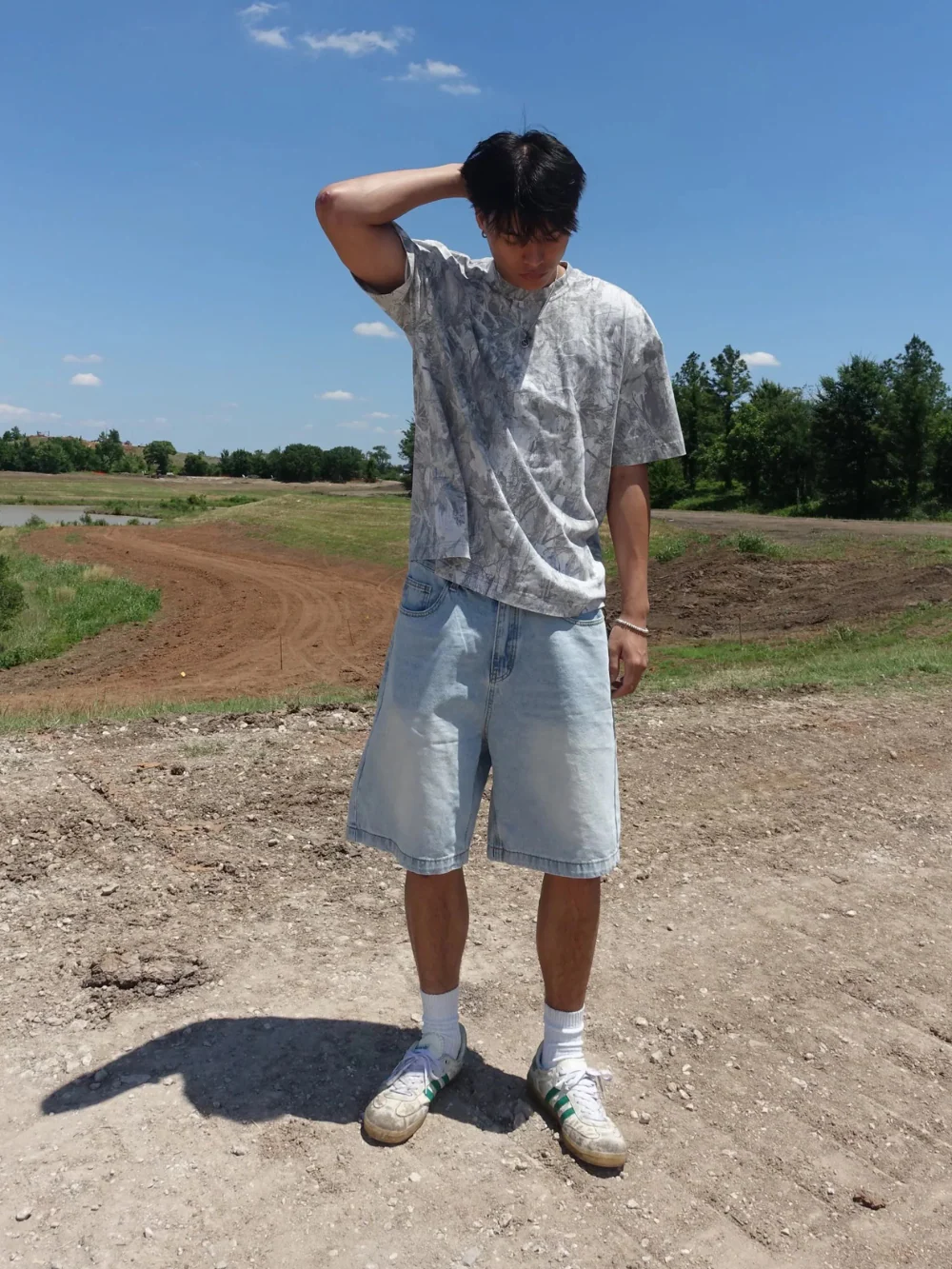 Light Blue Jorts - Image 3